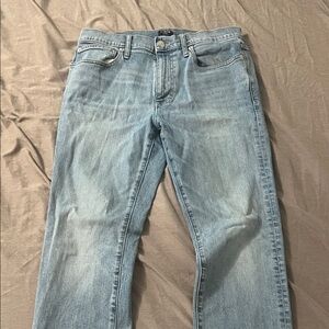 J. Crew Factory Men's Light Blue Straight Jeans